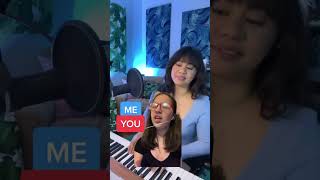 Talking to the moon 🌙  duet with JerricaAlyssa cover piano duetoftheweek talkingtothemoon [upl. by Azenav]