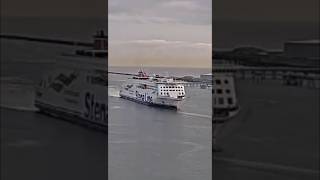 MS Stena estrid arriving to Dublin stenaline ferries dublin port [upl. by Zobias162]