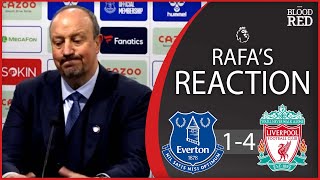 We Made Mistakes Against a Top Side  Benitez PostMatch Press Conference  Everton 14 Liverpool [upl. by Lunna]