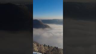 Über den Wolken  Die Schwäbische Alb im Winter [upl. by Enirak]