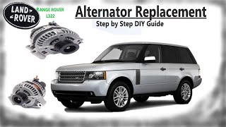 Range Rover L322 Alternator Replacement  Problems amp Testing [upl. by Letram]