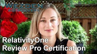 RelativityOne Review Pro Certification [upl. by Titus21]