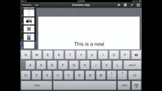 Conversion and Transfer of PowerPoint to Keynote on iPad [upl. by Yeaton944]