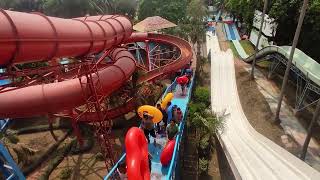 Water Ride Video Tube Slide  Part22 [upl. by Marlin]