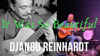 It Was So Beautiful Django Reinhardt  Dario Napoli [upl. by Ahsirhcal]