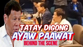 BEHIND THE CAMERA XPRESEDENT DUTERTE AYAW PAAWAT [upl. by Ioab]