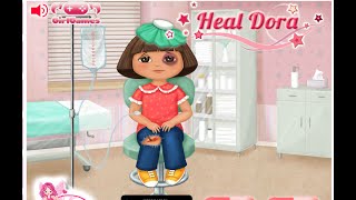 Dora The Explorer Online Games Dora Surgical Operation Game [upl. by Bedad]