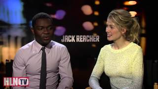 JACK REACHER interview David Oyelowo amp Rosamund Pike [upl. by Yerok]