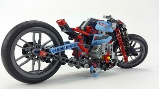 LEGO® Technic 42036 BModell Retro Bike Review [upl. by Cece972]