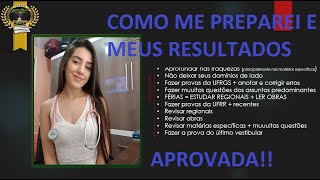 VESTIBULAR UFRR MEDICINA COMO ME PREPAREI E MEUS RESULTADOS [upl. by Ahsias]