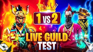 MADAM FF🌟 IS ON LIVE💥 GUILD TRAILS 1 V 2  4 V 4 ROOMS shorts [upl. by Springer]