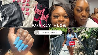 Weekly Vlog Talithas Closet Giveaway Movie Night Diy Photoshoot Nail Appointment [upl. by Adah]