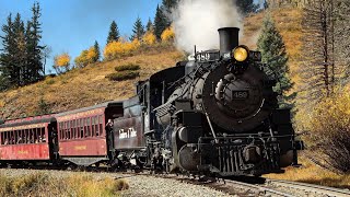 Cumbres amp Toltec Scenic Railroad Autumn Journey Through the Rockies 4K [upl. by Nessaj]