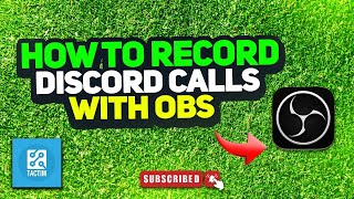 How to record discord calls with obs 2024 [upl. by Langan]