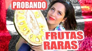 Probando Frutas RARAS Asiáticas y Exoticas SandraCiresArt [upl. by Dinin363]