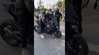 BMW S1000RR 🔥 Black Edition 😍 Original Arrow exhaust 😳 youtubeshorts shorts viralshorts [upl. by Yessak973]