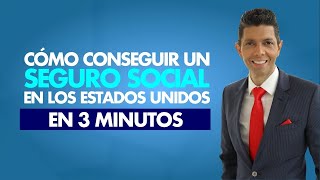 LO ÚLTIMO Cómo conseguir legalmente un seguro social en los Estados Unidos en 2021 ¿Inmigración [upl. by Guss554]