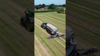 Slurry spreading on grass farming slurry farmlife [upl. by Bracci]