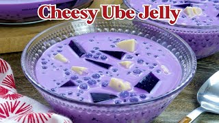 Cheesy Ube Jelly para kay Besh na marupok sa ube [upl. by Yengac725]