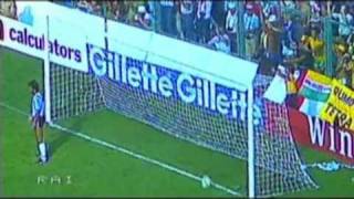 ITALIAARGENTINA 21  Radiocronaca di ENRICO AMERI 2961982 I GOL di TARDELLI e CABRINI [upl. by Nolrev]