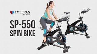 Lifespan Fitness SP550 Spin Bike [upl. by Kurys91]