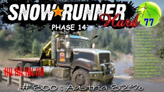 🚚SnowRunner❄HARD🚗800  Rakúsko 1080p60 czsk [upl. by Brott423]