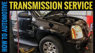 How To Change The Transmission Fluid And Filter On A Chevy Tahoe GMC Yukon Cadillac Escalade [upl. by Corbet389]