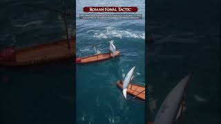 Roman Naval Tactic  Harpago rome spqr documentary tactic military naval battle fyp fypシ [upl. by Aneram]