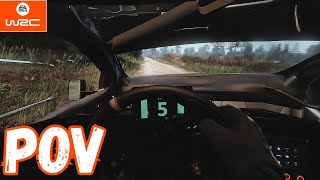 Toyota GR YARIS Rally1  IT’S REALLY FAST  Helmet cam  POV [upl. by Timothee]