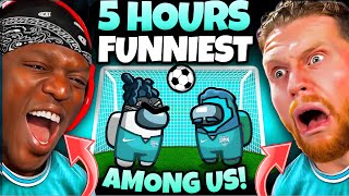 5 HOURS OF SIDEMEN AMONG US BEST VIDEOS [upl. by Patti]