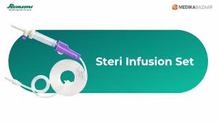 Romsons Steri Infusion Set [upl. by Yarased]