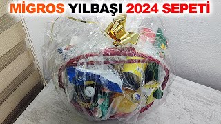 Migros Yılbaşı Paketi 2024  Migros Yılbaşı Paketi İçindekiler  Yılbaşı Sepeti 2024 [upl. by Elgar791]