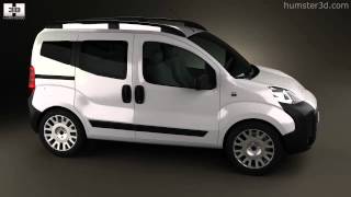 Citroen Nemo Multispace 2014 3D model by 3DModelsorg [upl. by Petronille]