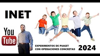 Experimentos de Piaget Operaciones Concretas [upl. by Ohaus]