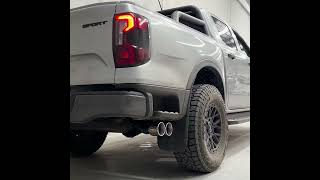 NEXTGEN RANGER 20L BiTurbo 3IN DPFBACK WITH TWIN TIP SIDEEXIT PERFORMANCE EXHAUST SYSTEM [upl. by Saville47]