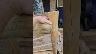 Replacing my railing on my porch and supports for the overhangremodeling [upl. by Koerner916]