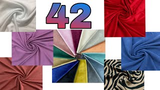 ✂️ 42 Fabric Types  Material for Sewing  Learning About Fabrics  Most Popular Fabric Names [upl. by Ahsimot976]