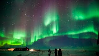 Aurora Borealis Northern Lights Timelapse HD Iceland [upl. by Karlene]