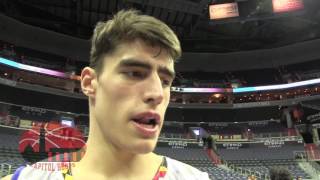 Luka Garza Capital Classic Highlights amp Interview 482017 [upl. by Peter]