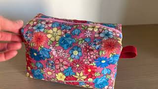 Sew Holland Pouch  Sewing Along  EASY DIY [upl. by Ydnir121]