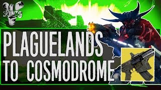 Destiny How to get to the Cosmodrome from the Plaguelands Exotic Khvostov Quest Step [upl. by Colver230]