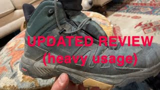 Salomon X Ultra 4 GTX UPDATED REVIEW 2 month 450 mile review [upl. by Ikcim]