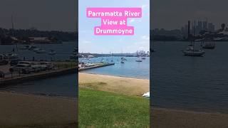 Beautiful View of Parramatta River  Drummoyne in New South Wales ❤travel ytshorts shorts sydney [upl. by Mcevoy740]