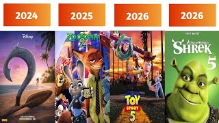 All Upcoming Animated Sequels 20242027 [upl. by Pelagia941]