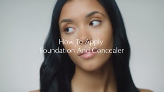 Estée Lauder UK  Double Wear  How to Apply Foundation amp Concealer [upl. by Compte]