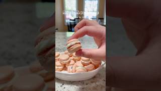 Mini Macarons recipe 😋 macarons baking [upl. by Greenlee860]