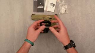 APS ACP601 CO2 Blow Back Pistol  ATAU  Airsoft Replica Unboxing [upl. by Alphonse]