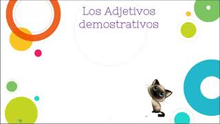 Adjetivos demostrativos y posesivos [upl. by Clea434]