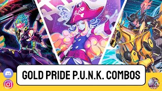 ESSENTIAL Gold Pride PUNK Combos to Know  Yugioh TCG Mar 2023 [upl. by Asle]