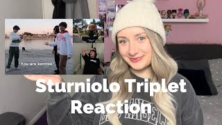 Reacting to The Sturniolo Triplets Surprise Trip to San Diego [upl. by Htebi]